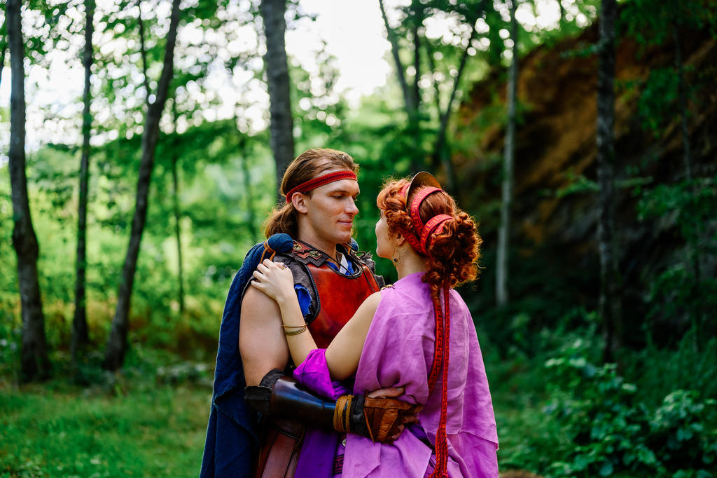 Hercules and Megara, Greek Heroes - Disney Cosplay