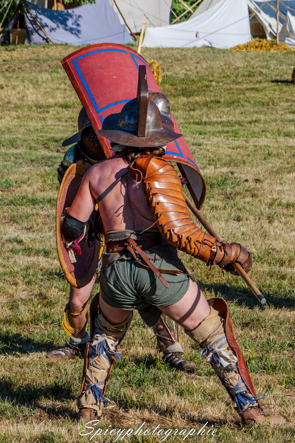 Gladiator Fight: Hoplomacus VS Murmillo