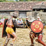 Roman Gladiator Fight - Murmillo VS Hoplomachus