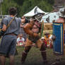 Roman Gladiator Fight - Murmillo VS Hoplomachus
