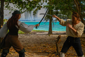 Elaine Marley, Guybrush Threepwood - Monkey Island