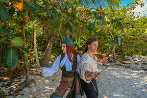 Elaine Marley, Guybrush Threepwood - Monkey Island