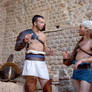 Roman Gladiator : Murmillo and Thraex