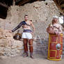 Roman Gladiator : Murmillo and Thraex