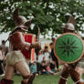 Roman Gladiator Fight - Thraex VS Hoplomachus