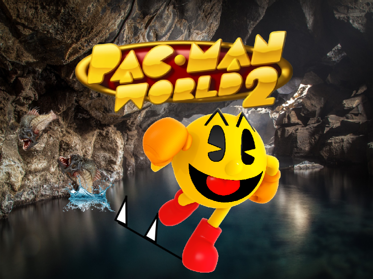 Pac Man World 2 Front Cover Redrawn Done Right by Pougamer1995
