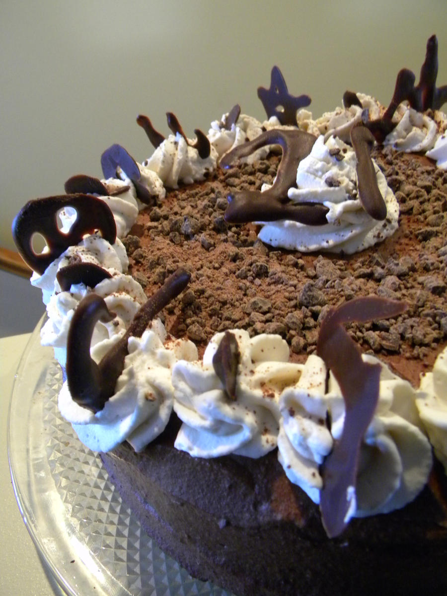 Chocolate Filigree Oreo Cake By Tantalizedbaker On Deviantart