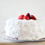 Strawberry Coconut Cake II