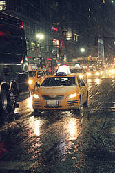 New York Taxi Snow