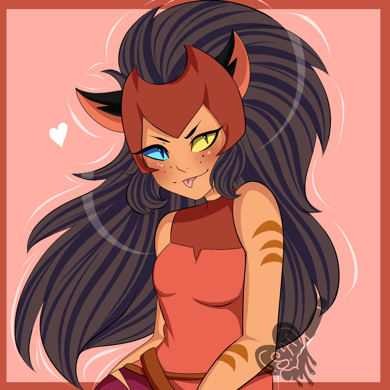Catra Versions Deviantart Catra by ScarletHeartArts on DeviantArt