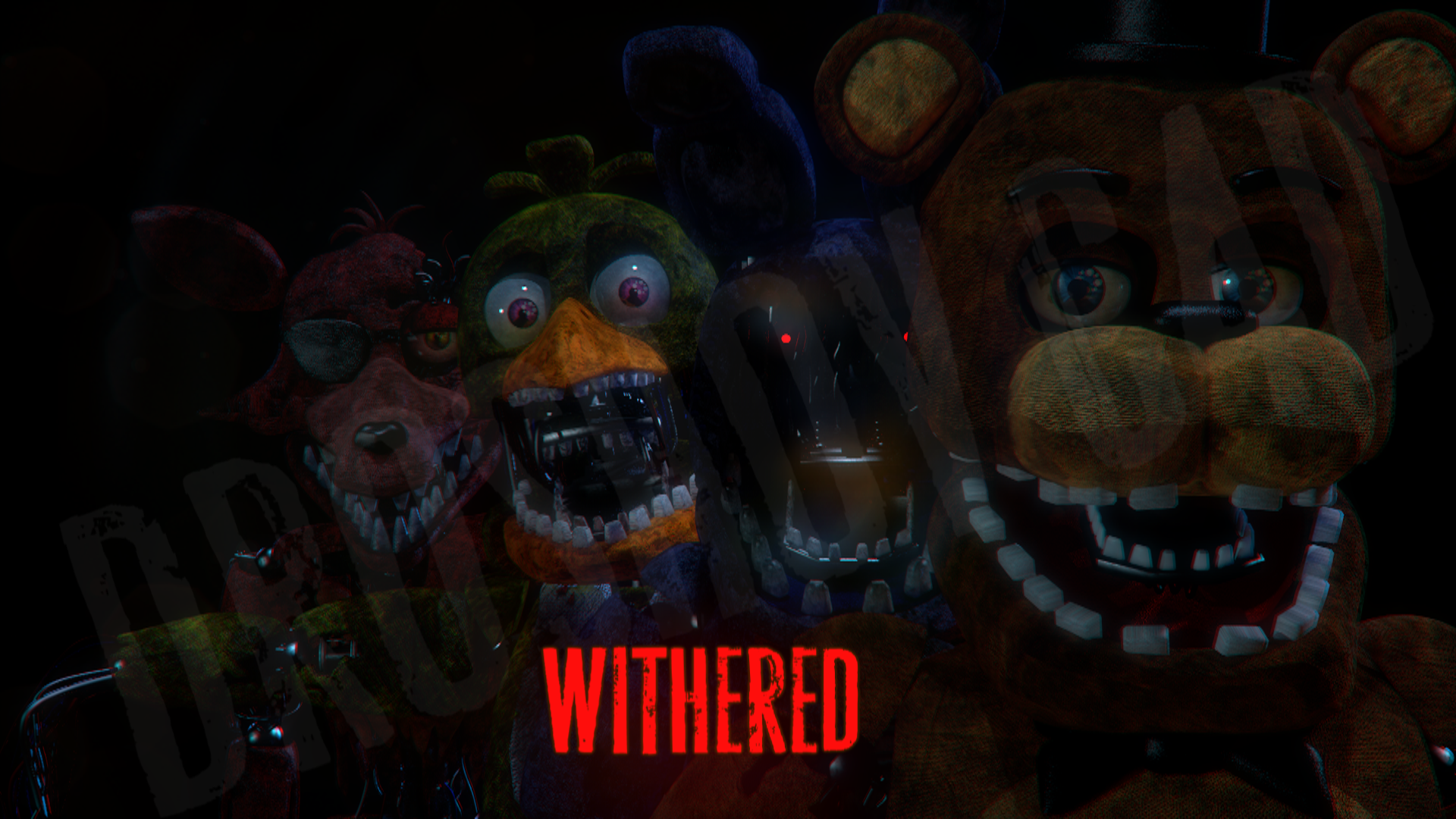 FNAF 2 withered animatronics my version by AdamFloof937 -- Fur Affinity  [dot] net