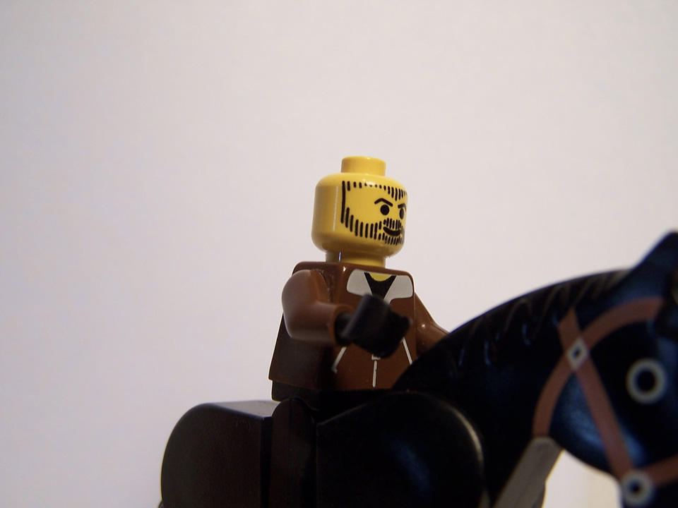 Lego Man Rides His Horse by Comrade-smith on DeviantArt