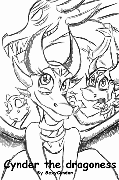 Cynder the dragoness