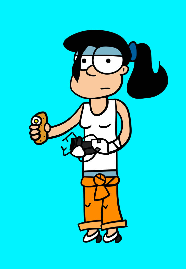 Chell-Portal by MadHat35 on DeviantArt