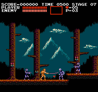 Castlevania re-designed mockup