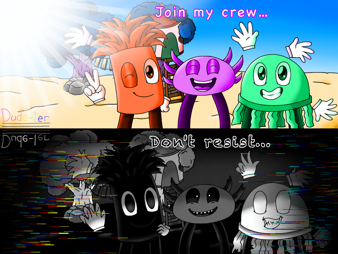 Kinito crew by FudelerDudeler on DeviantArt