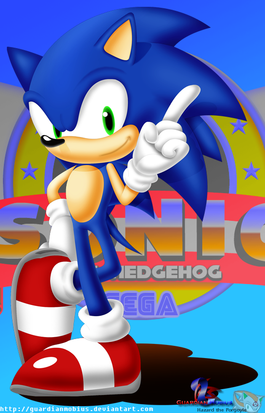 Classic Sonic by KamiDrop on DeviantArt