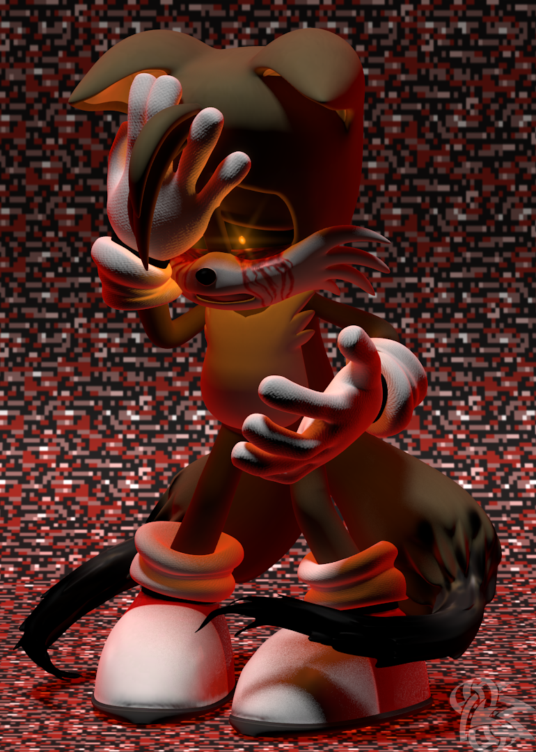 My version tails( exe victim) and some think : r/SonicEXE
