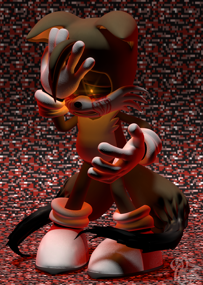 Sonic.exe and Tails.exe by sonicydannyphantom on DeviantArt