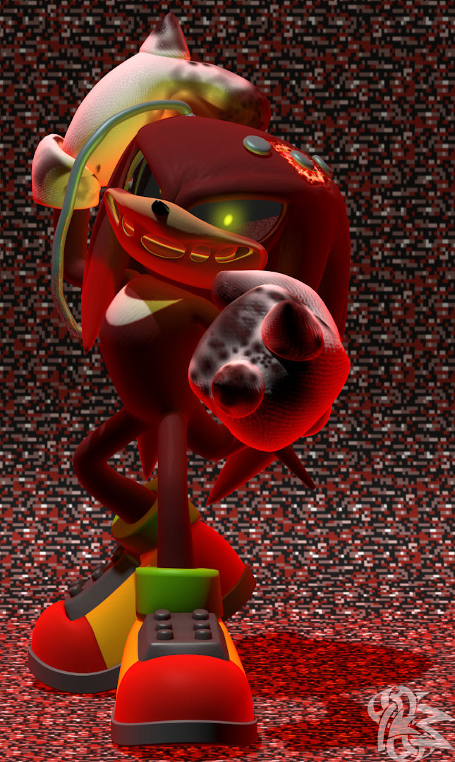 Sonic.exe: Darkest Struggles - Knuckles.exe by GuardianMobius on DeviantArt