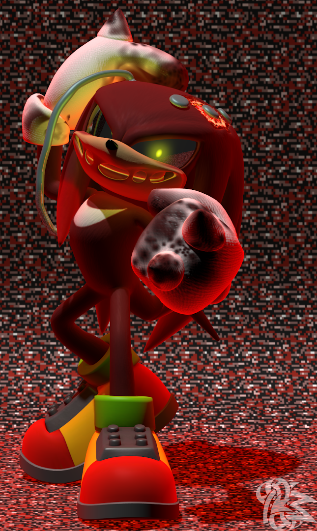 Sonic.exe: Darkest Struggles - Knuckles.exe by GuardianMobius on DeviantArt