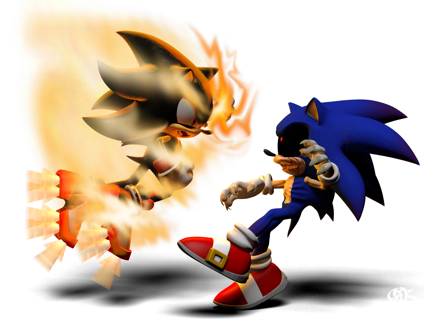 IT TIME FOR SONIC TO TRY AND STOP SONIC.EXE!! Sonic.EXE: The