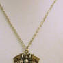 Fabulous Steampunk Bee Necklace With Silver Chain
