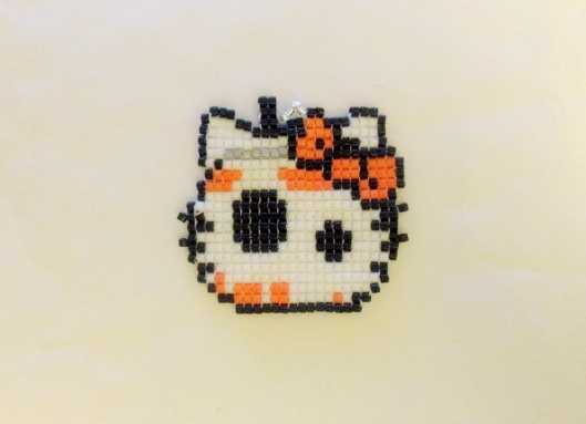 BB8 Hello Kitty Necklace 8bit Star Wars