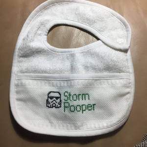 Star Wars baby bib