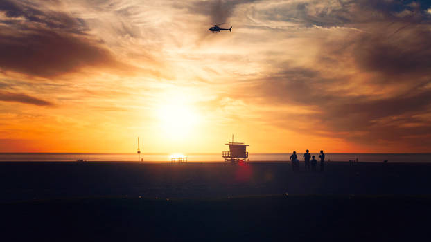 Venice Beach Sunset