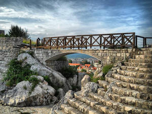 Detail from the fortress - Niksic - Montenegro