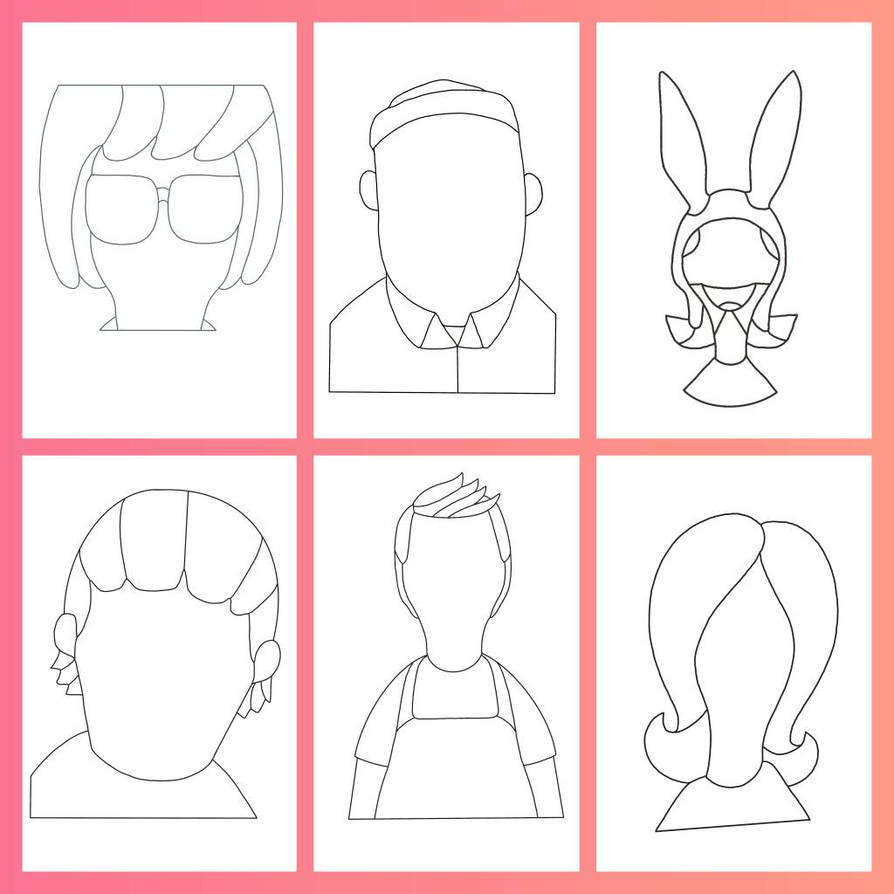 Bob's Burgers Stained Glass Patterns by GlassifiedStudio on DeviantArt bob-s-burgers-stained-glass-patterns-by-glassifiedstudio-on-deviantart