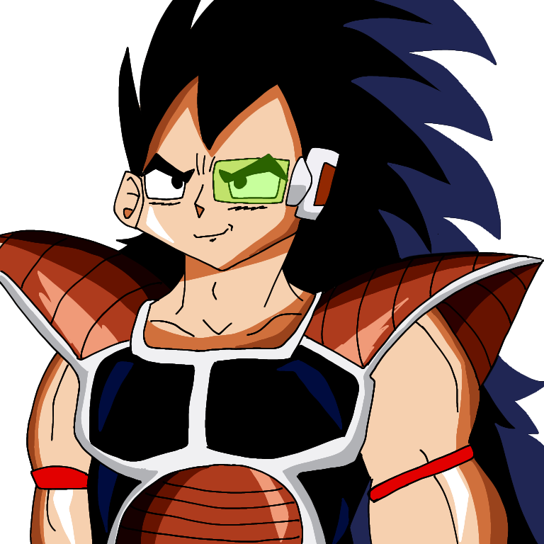 Raditz Smiling Raditz by Aquafinnaa on DeviantArt