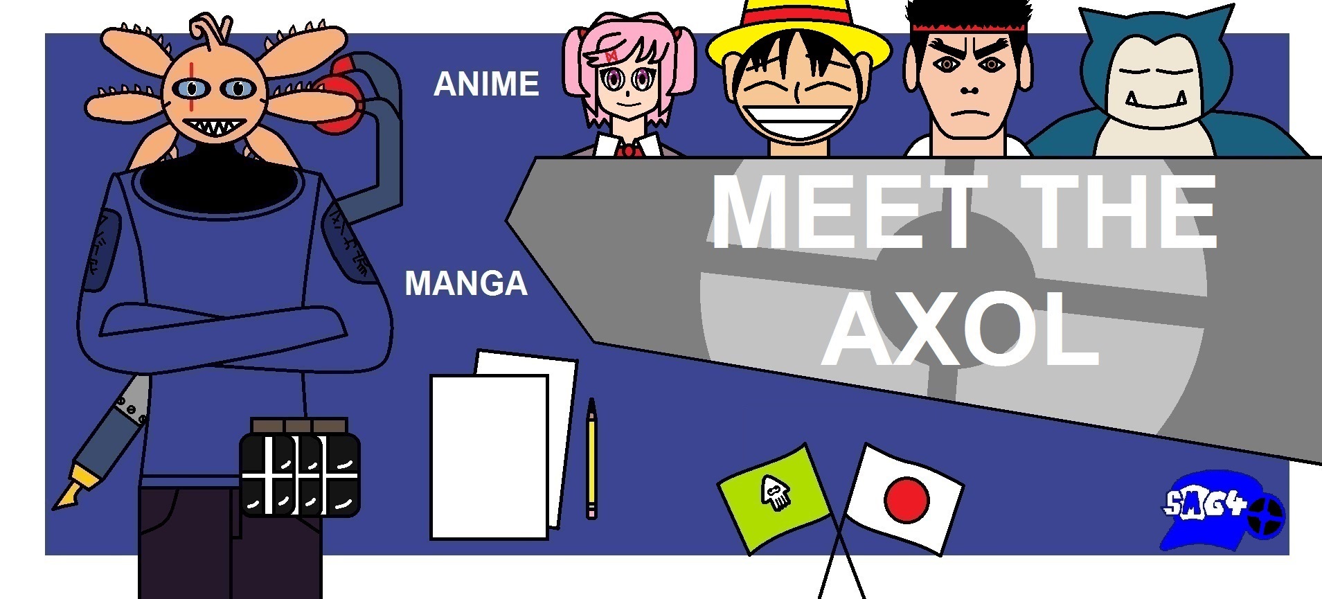 SMG4: Meet the Axol (ABANDONNED DUE TO HIS DEATH) by BunnySoldier1999 ...