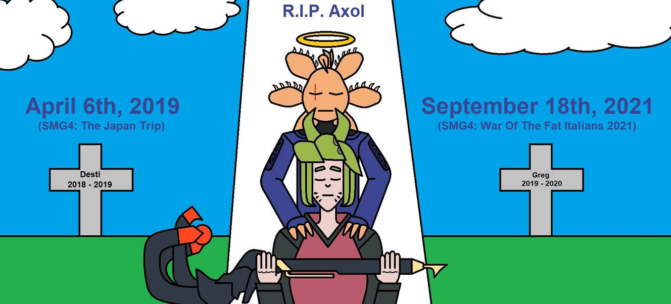 Axo Rip R.I.P. Axol 2019 - 2021 (tribute 2021) by BunnySoldier1999-FR on DeviantArt