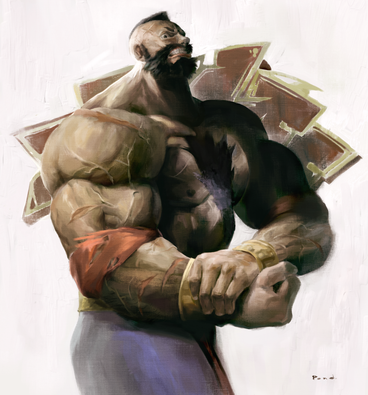 ZANGIEF : Street fighter 6 Fan art by pondoeon on DeviantArt