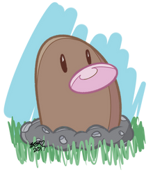 DaD Day 112: Diglett