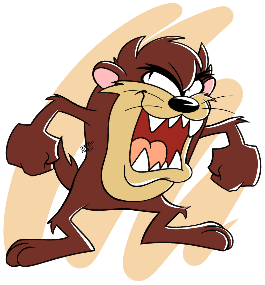 Taz Hello DaD Day 209: Taz by Halabaluu on DeviantArt