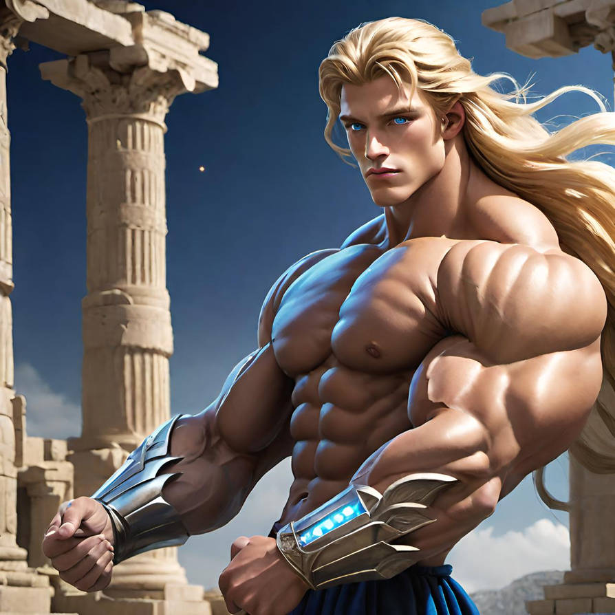 Colossol Body Colossus showing off his torso by Hollnessday on DeviantArt