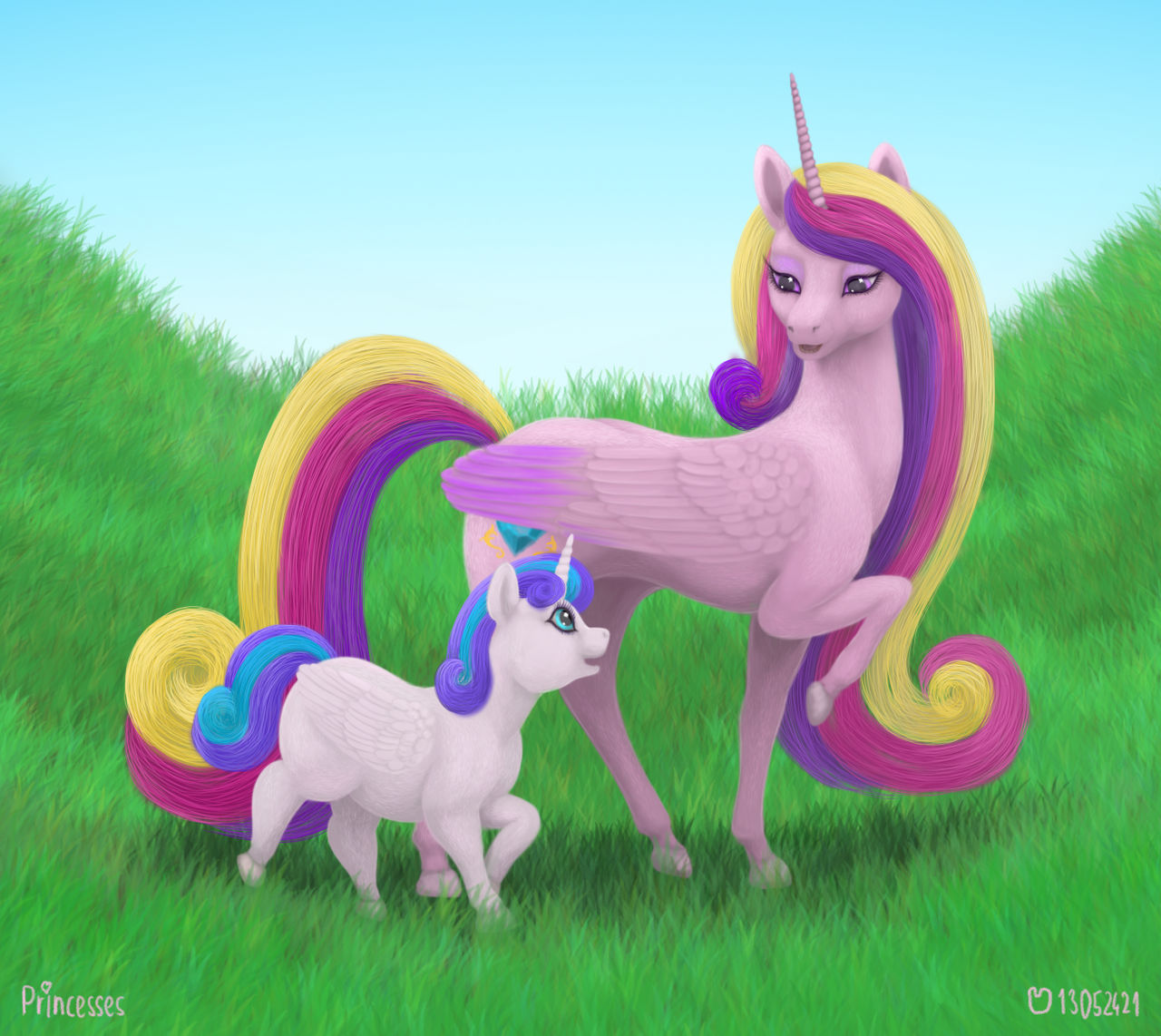 Two Princesses by Soobel on DeviantArt