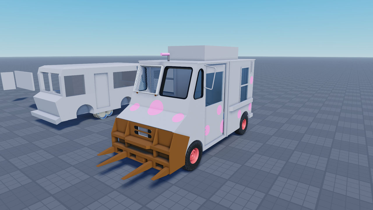 Tooth Based Car A 3d model of sweet tooths car that im making by elmemesnoesartistaxd ...
