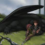 Hiccup and Toothless: After the Race