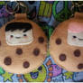 Cookie Couple Keychains