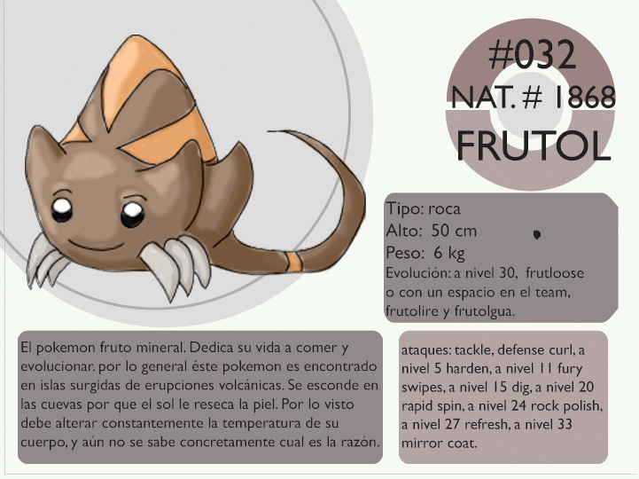 Pokemon Oryu 032 Frutol