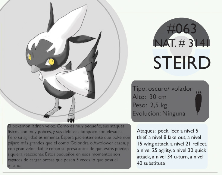 Pokemon Oryu 063 Steird