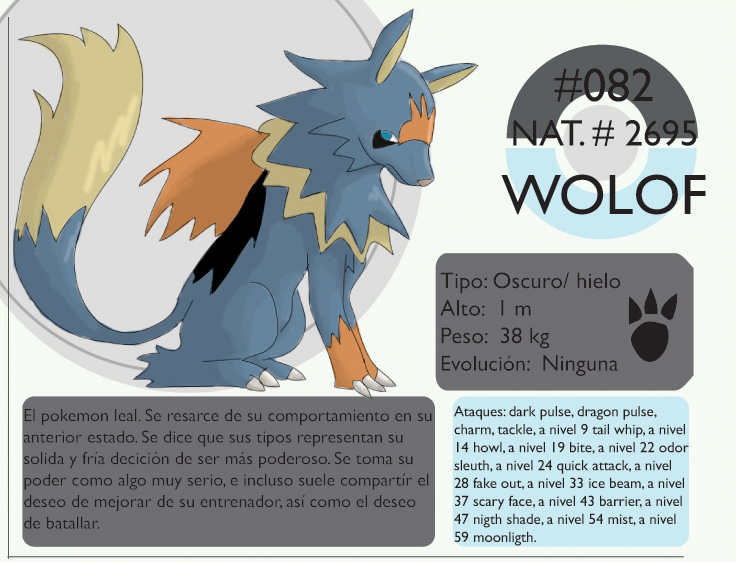 Pokemon Oryu 082 Wolof