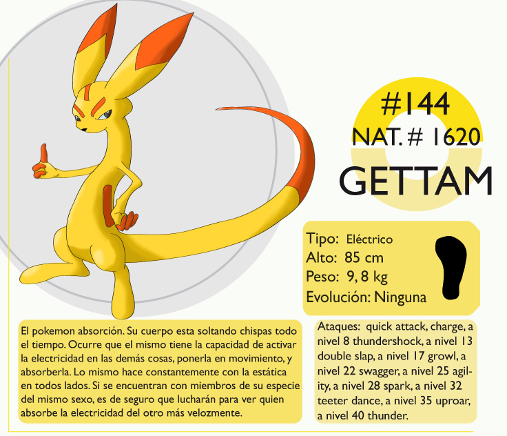 Pokemon Oryu 144 Gettam