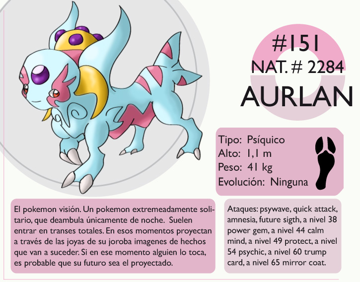 Pokemon Oryu 151 Aurlan