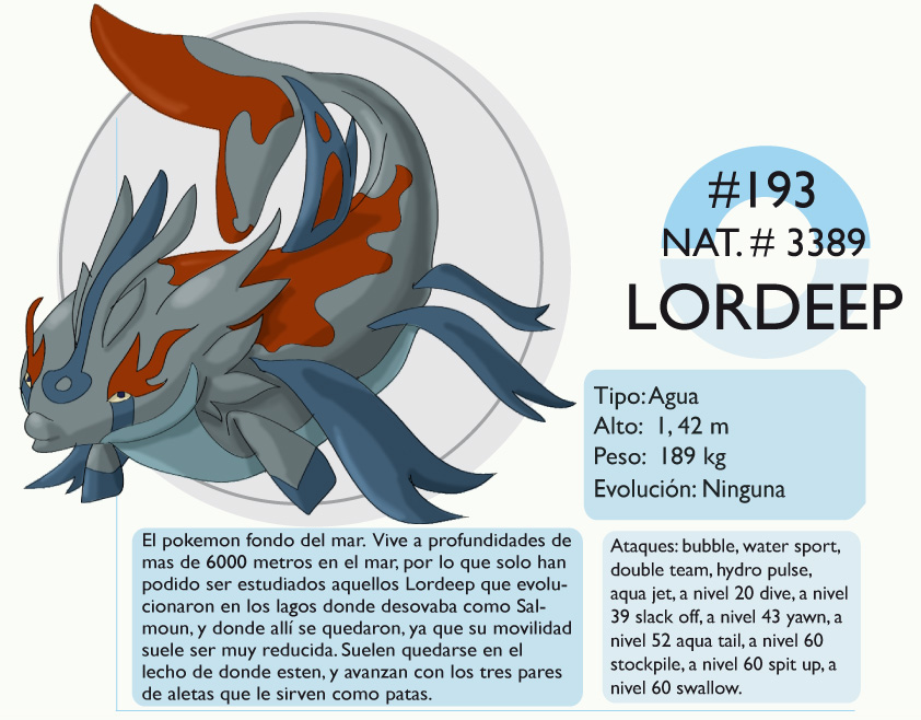 Pokemon Oryu 193 Lordeep