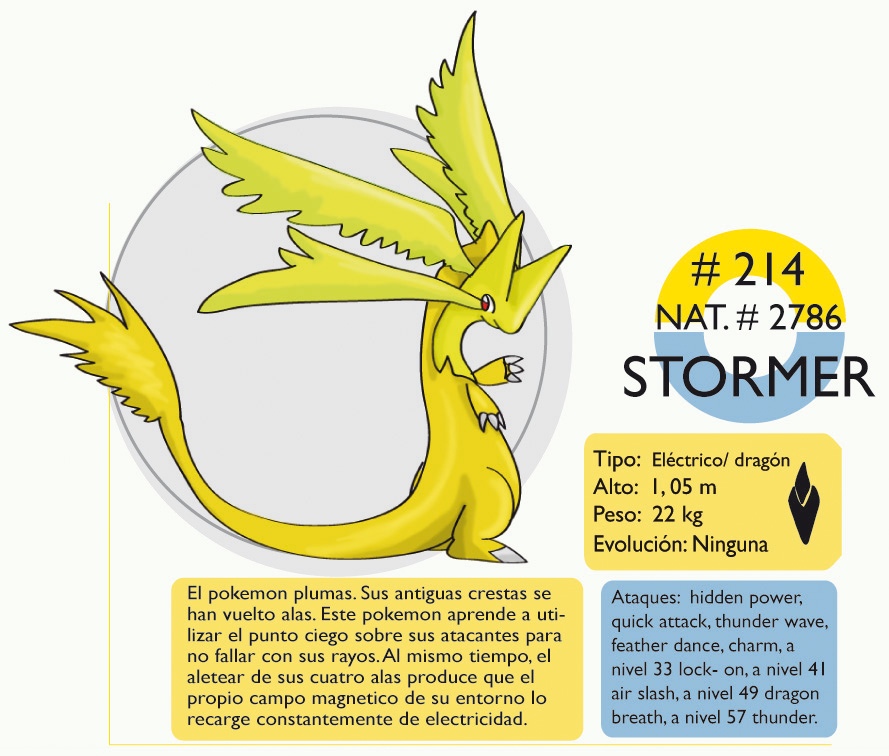 Pokemon Oryu 214 Stormer